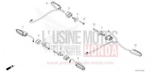 CLIGNOTANT CB1000ST de 2026